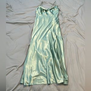 BRAND NEW satin bridesmaids dress